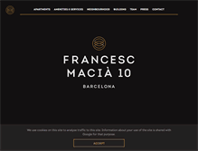 Tablet Screenshot of francescmacia10.com